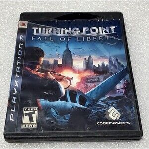 Turning Point: Fall of Liberty (Sony PlayStation 3 PS3, 2008)  No Manual